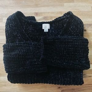 Chenille V-Neck Sweater
